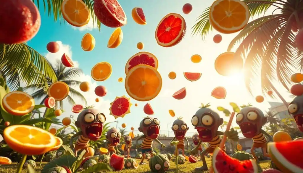 Fruit Ninja e Plants vs. Zombies